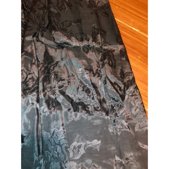 Band of the Free NWT Women's Celene Deep Teal Layered Midi Skirt - L - Picture 7 of 12